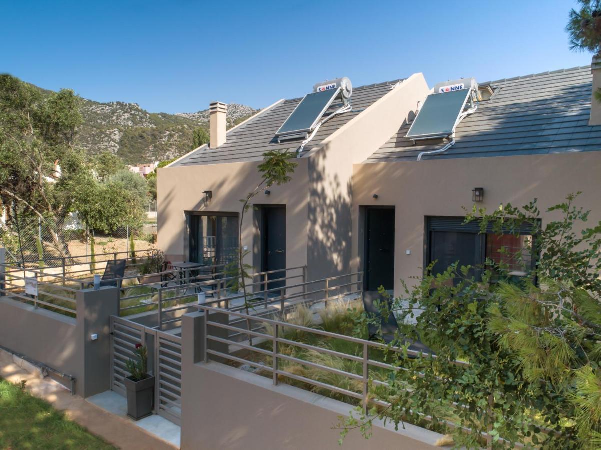 Isida - Cozy Sea Walk Lodge With Private Garden Néa Mákri 外观 照片